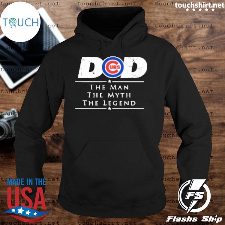 Chicago Cubs MLB Baseball Dad The Man The Myth The Legend T-Shirt