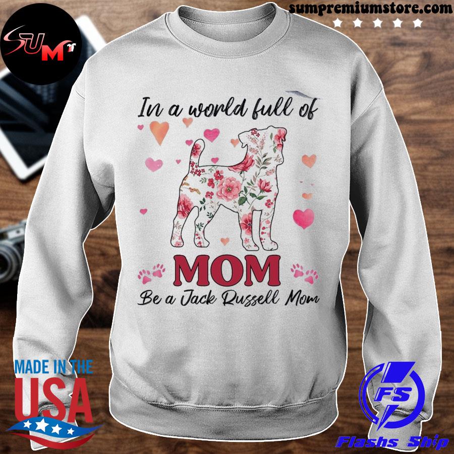 jack russell mom t shirt