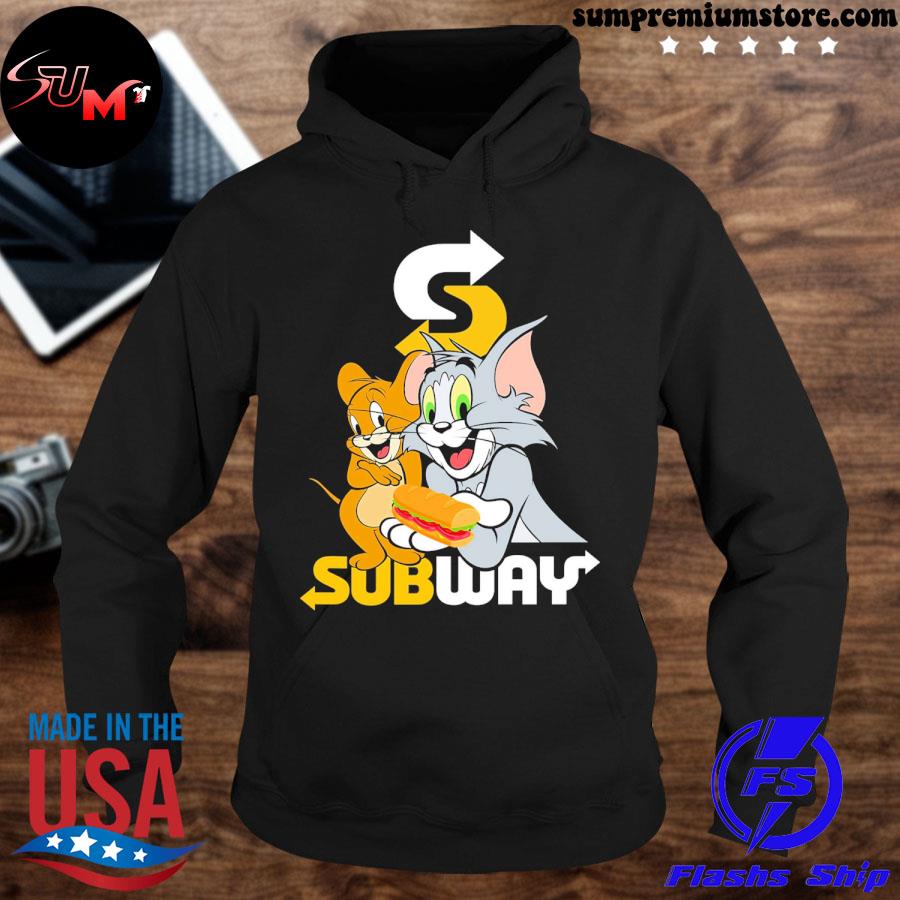 subway logo jerry and hoodie, and top sweater, Original shirt, long tom sleeve tank