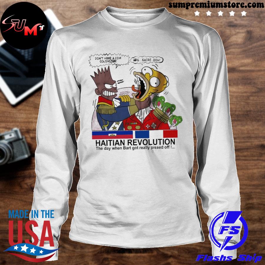 Bart Simpson Haitian Revolution Shirt, hoodie, sweater ...