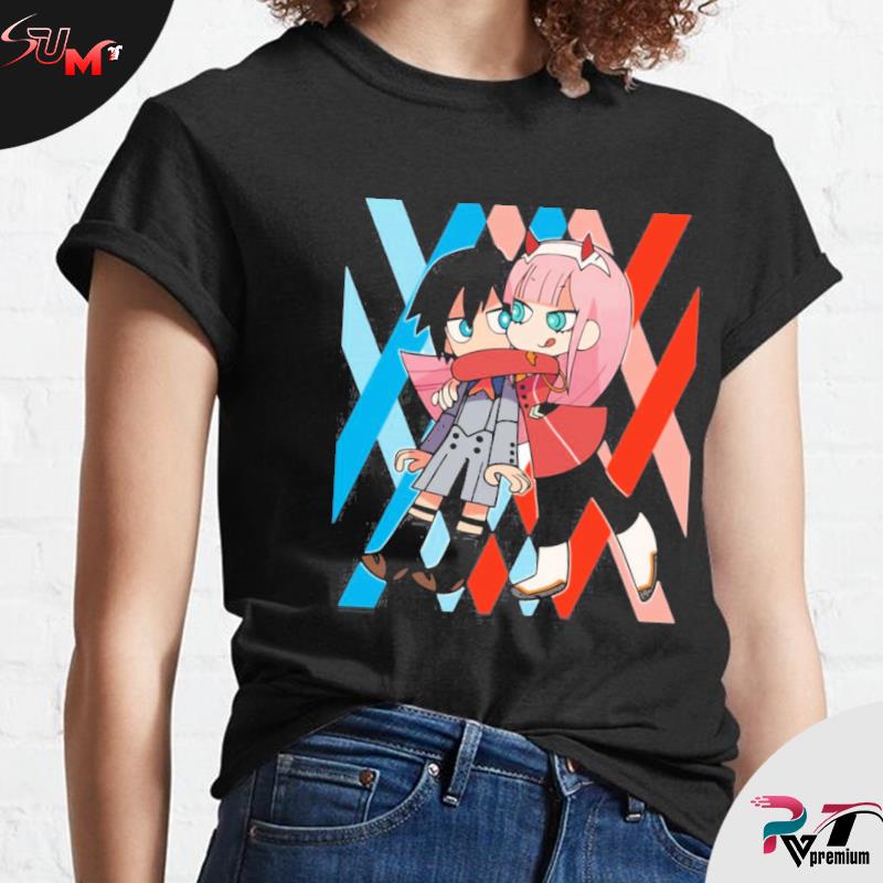 Crunchyroll darling in the franxx 002 zero two ahegao face shirt