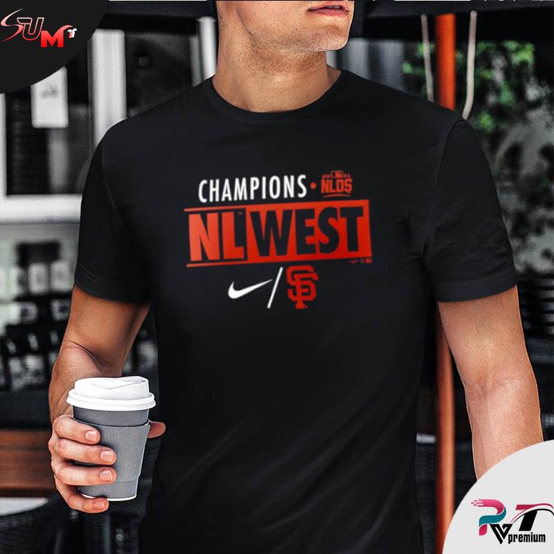 Official San francisco giants black 2021 nl west Division champions shirt,  hoodie, sweater, long sleeve and tank top