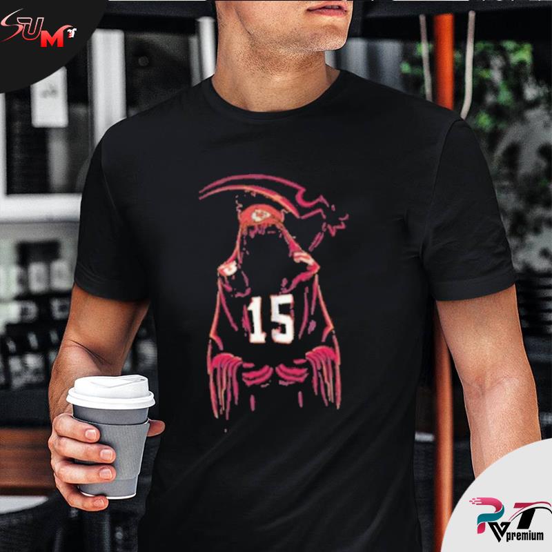 The Death Patrick Mahomes When It's Grim Be The Grim Reaper shirt, hoodie,  sweater, long sleeve and tank top