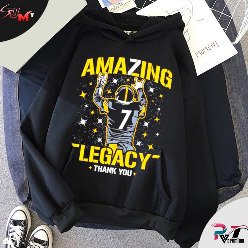 Amazing Legacy Thank You Ben Roethlisberger Pittsburgh shirt