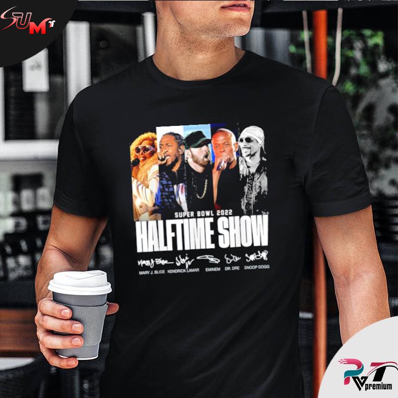 The Super Bowl 2022 Halftime Show Signatures Shirt, hoodie, sweater, long  sleeve and tank top