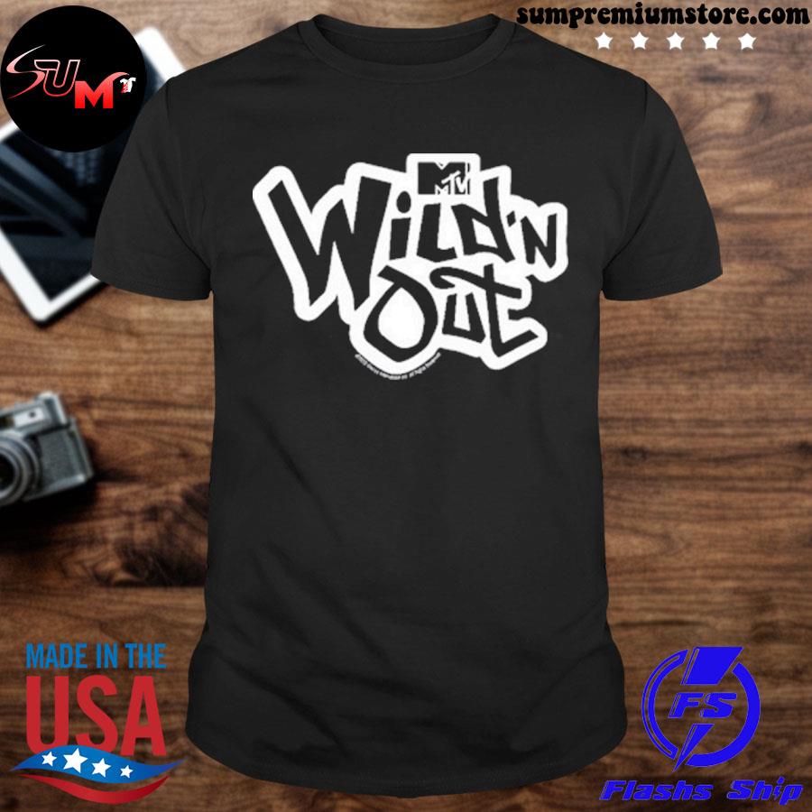 Wild n out mtv logo fleece shirt