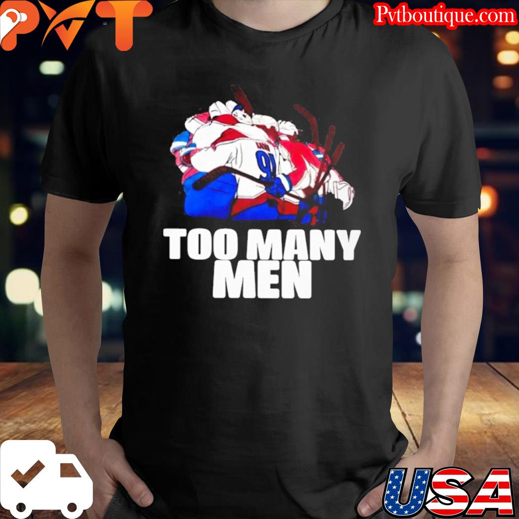 Too many men kids shirt