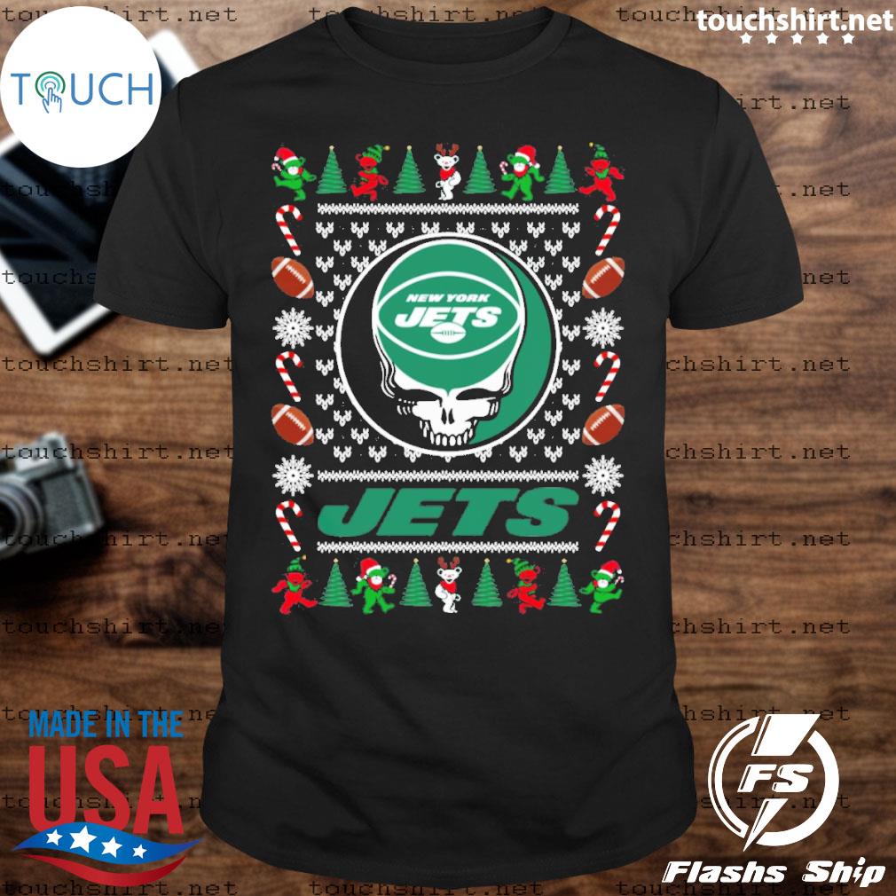 NFL Ugly New York Jets Sweater Jumper Christmas Style Big Logo 2018  Christmas