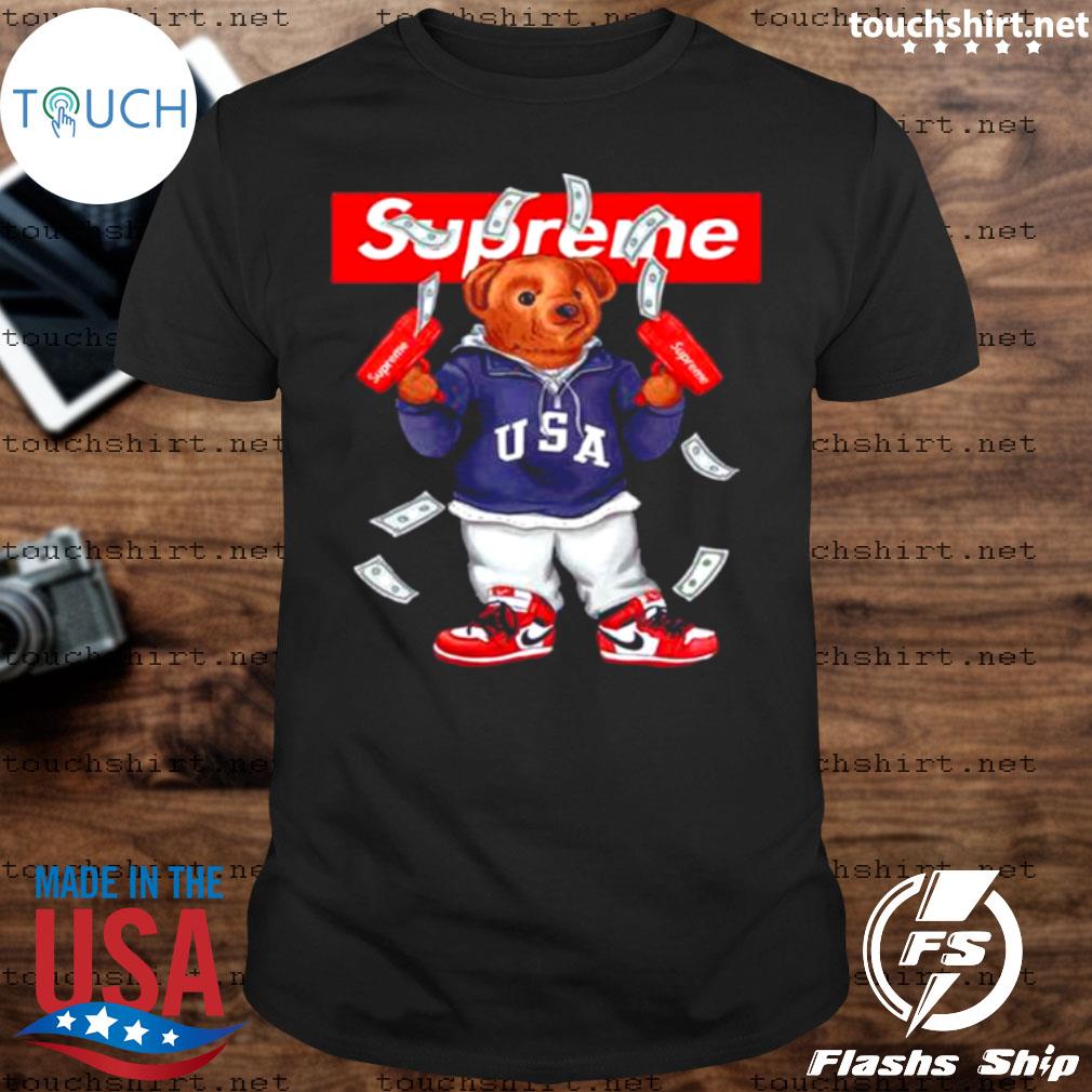 Funny Supreme Hot Bear shirt - Kingteeshop
